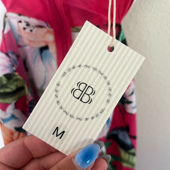 Bella Barnett Rakara Floral Halter Slit Maxi Dress - Picture 5 of 6